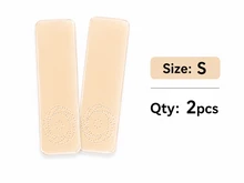 Lignisse Solid Spiral Long Strip Women's Casual Stickers - Apricot - View 3