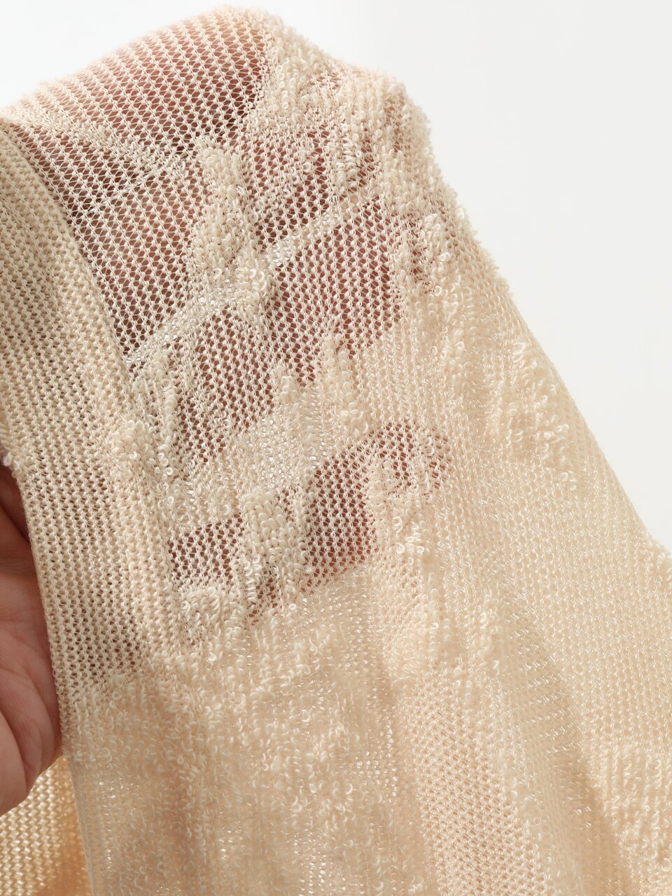 Floral Jacquard Sleep Top Without Bra