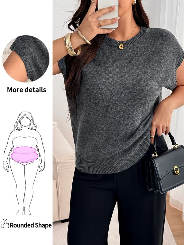 Enliva Plus Size Sweaters