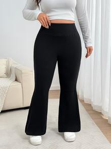 Enliva Celana Ukuran Plus - Hitam - View 5