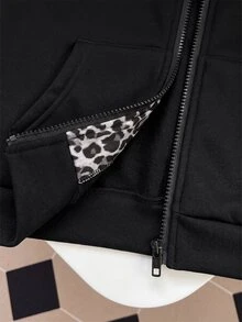 Tween Girls Jackets - Black - View 5