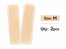 Lignisse Solid Spiral Long Strip Women's Casual Stickers - Apricot - View 5