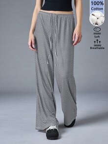 SHEIN BASICS 女士長褲 - 彩色 - 查看 4