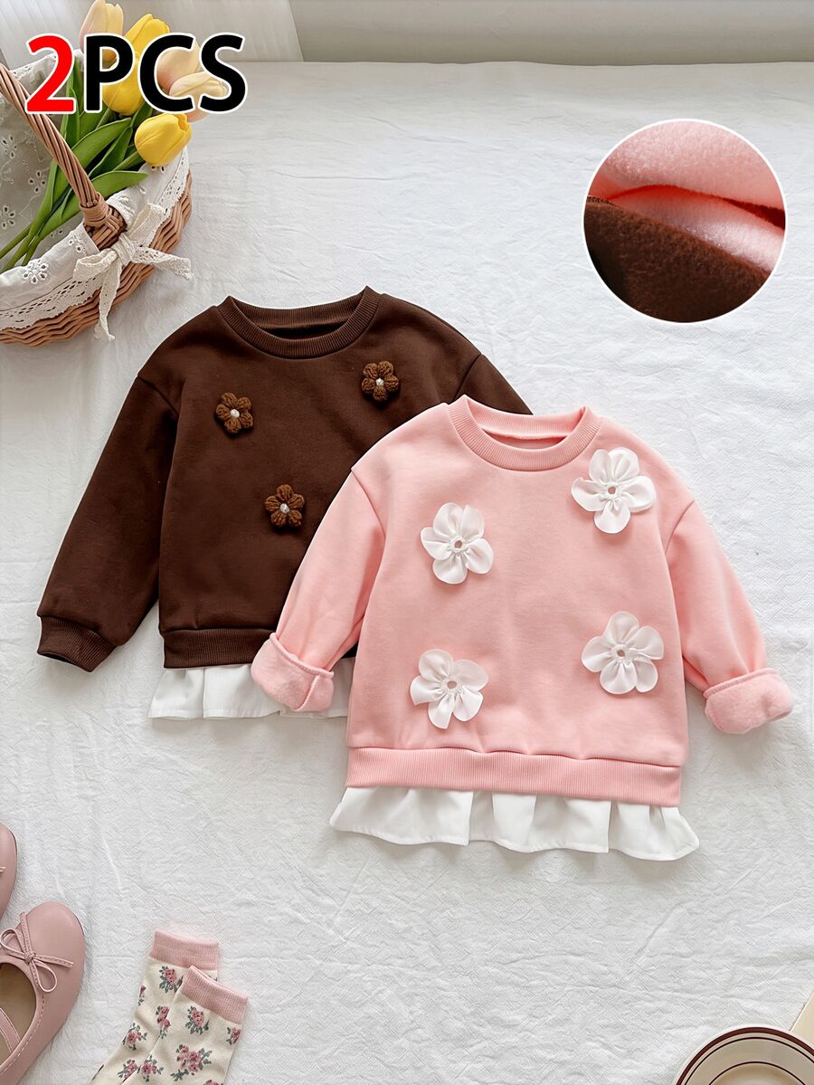 Young Girls Sweatshirts - Multicolor - View 1