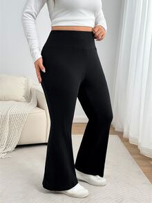 Enliva Celana Ukuran Plus - Hitam - View 4