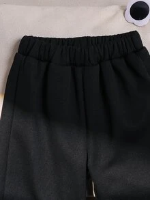 SHEIN Young Girls Pants - Black - View 6