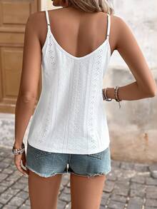 Brillora 2PCS Women Tank Tops & Camis - White - View 2