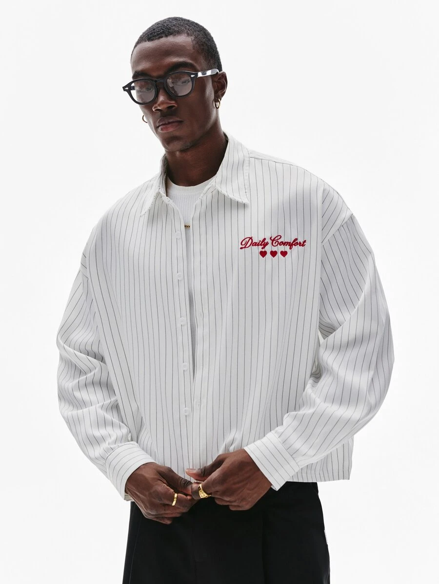 STYNVO Camisas para hombre - Blanco - Ver 1