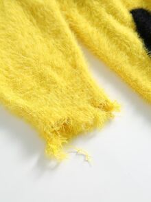 Linhara CURVE Suéteres de Talla Grande para Invierno - Amarillo - Ver 6