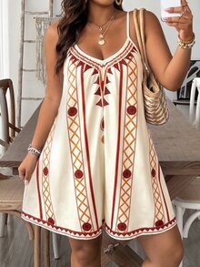 SHEIN VCAY Monos Talla Grande - Multicolor - Ver 6