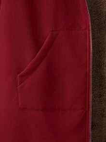 EMERY ROSE Chaquetas de talla grande - Rojo - Ver 5