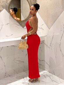 Slaydiva Women Two-Piece Outfits - Red - View 2
