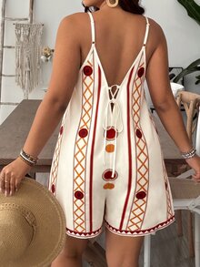 SHEIN VCAY Monos Talla Grande - Multicolor - Ver 2