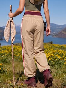 WanderVale Celana Luar Ruangan Wanita - Khaki - View 2