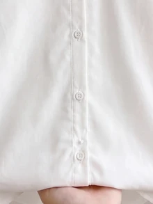 SHEIN Tween Girls Blouses - White - View 5