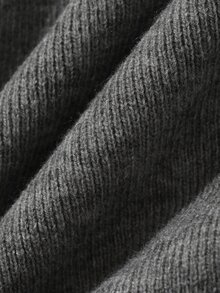 DAZY Suéter 2 en 1 con cuello en contraste para otoño - Gris - Ver 7