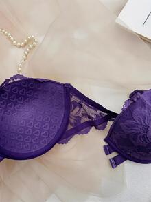 DesireSculpt Women Strapless Bras - Purple - View 7