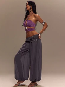 TypaGal Women Tops - Lilac Purple - View 9