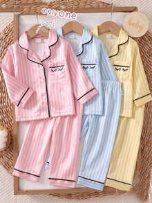 Pijamas de Bebé Niña - Rosa - Ver 10