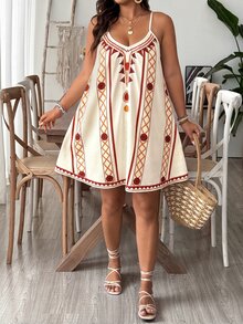 SHEIN VCAY Monos Talla Grande - Multicolor - Ver 7