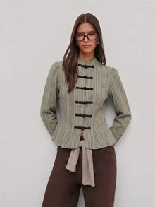 Nöista Women Blouses & Shirts - Olive Green - View 1