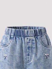 Baby Girls Denim - Light Wash - View 3