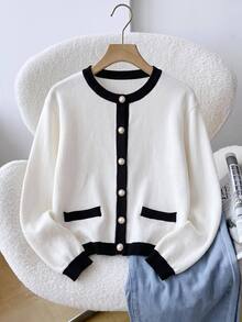 Girlism Tween Girls Cardigans - White - View 1