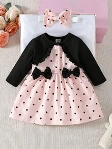 SHEIN 新生兒連身裙 - 彩色 - 查看 3