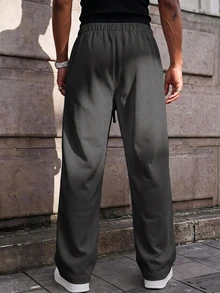 SHEIN Tween Boys Pants Kids - Grey - View 4