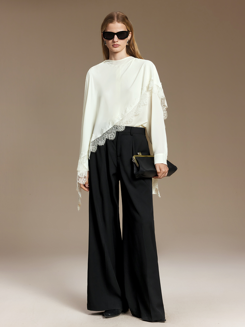 Women Blouses & Shirts Modern Urban Fashion Business Casual Office Wear, Low-Key Old Money Style Elegant Commuter, Comfortable Versatile Airport Wear