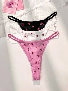 PetitDoll Plus Size Panties - Multicolor - View 1