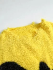 Linhara CURVE Suéteres de Talla Grande para Invierno - Amarillo - Ver 5