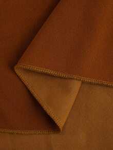 LanaWest CURVE Plus Size Dresses - Mocha Brown - View 5