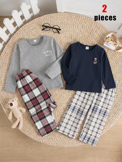 SHEIN Young Boys Pajamas