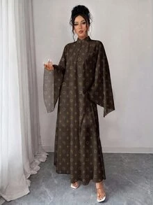 Rafferiza Women Maxi Dresses - Brown - View 6