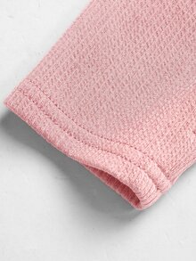 SHEIN Tween Girls Jackets - Pink - View 5