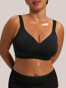Barelissa Plus Size Bras & Bralettes - Black - View 3
