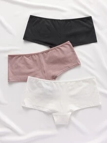 Ocili 3件組女款平角內褲 - 彩色 - 查看 2