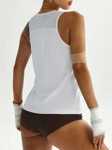 Velisys Velisys 3pcs Solid Racer Back Sports Tank Top - Multicolor - View 4