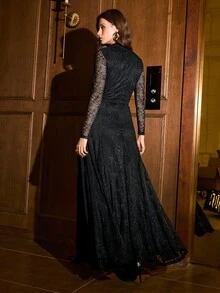 MOTF PREMIUM WOMEN LONG DRESSES - Black - View 8