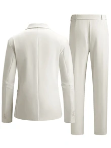 Manfinity Mode Traje de hombre - Albaricoque - Ver 2