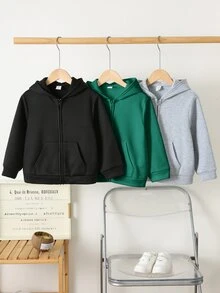 SHEIN Young Boys Sweatshirts - Multicolor - View 6