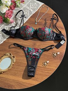 SHEIN 女士內衣套裝 - 彩色 - 查看 1