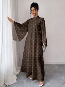 Rafferiza Women Maxi Dresses - Brown - View 7