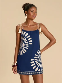 Travachic Women Cover Ups Swimsuits Bathing - Blue - View 6