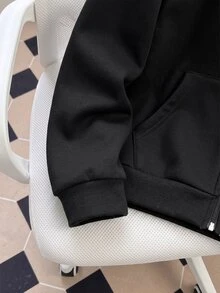 Tween Girls Jackets - Black - View 4