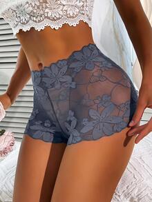 SHEIN Women Boyshorts - Grey - View 4
