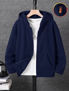 SHEIN 男童（大）衛衣 - 藏蓝色 - 查看 4