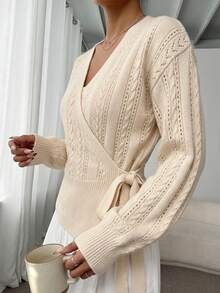 SHEIN PariChic Cardigans pour femmes - Nude - Voir 4