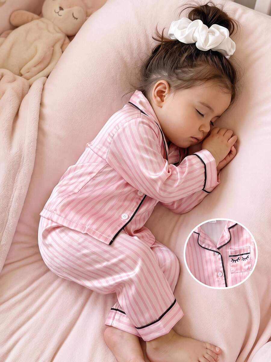 Pijamas de Bebé Niña - Rosa - Ver 1